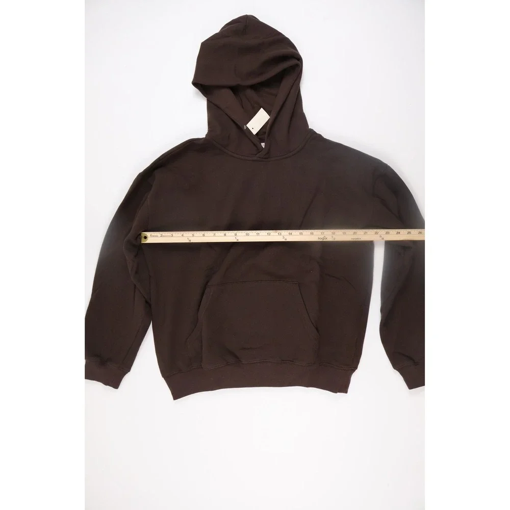Wild Fable Womens Hoodie Cloud Soft Fleece Brown Solid XL NWT - Picture 3 of 7